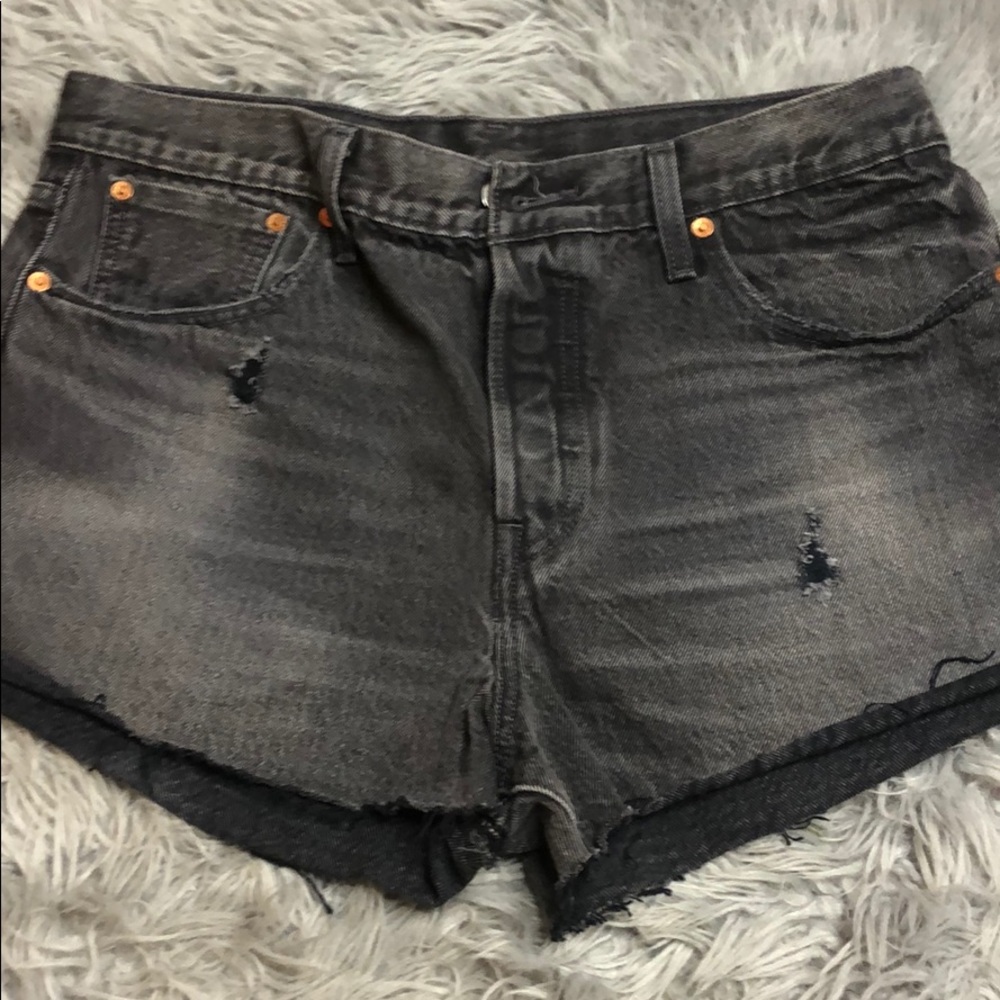 Levis high waisted jeans denim shorts size 31
